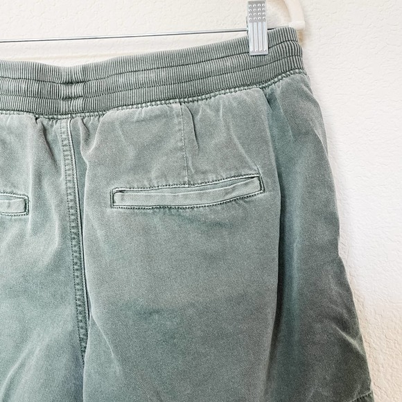Gap Drawstring Shorts Olive Green Size Large - Picture 6 of 8